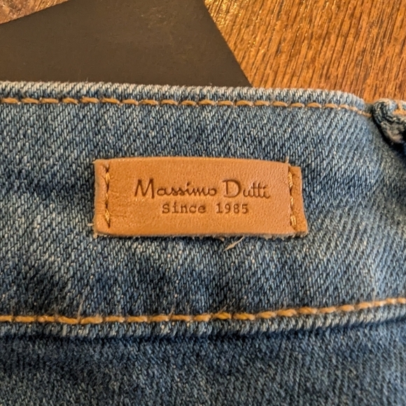 Massimo Dutti High Rise ankle flare Jeans US size 6, Eu 38 - Picture 5 of 15